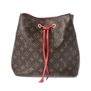 Louis Vuitton Monogram NeoNoe Coquelicot Red Canvas Shoulder Bag